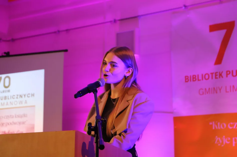 Relacja z jubileuszu 70-lecia bibliotek publicznych Gminy Limanowa - zdjęcie 13