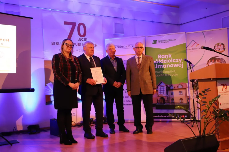 Relacja z jubileuszu 70-lecia bibliotek publicznych Gminy Limanowa - zdjęcie 18