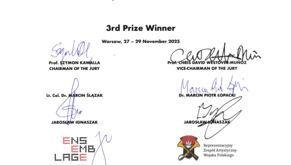 Dyrygent Orkiestry „Echo Podhala” na podium prestiżowego konkursu - zdjęcie 1