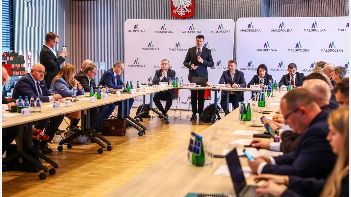 VI posiedzenie Konwentu Powiatów Województwa Małopolskiego/fot.: UMWM