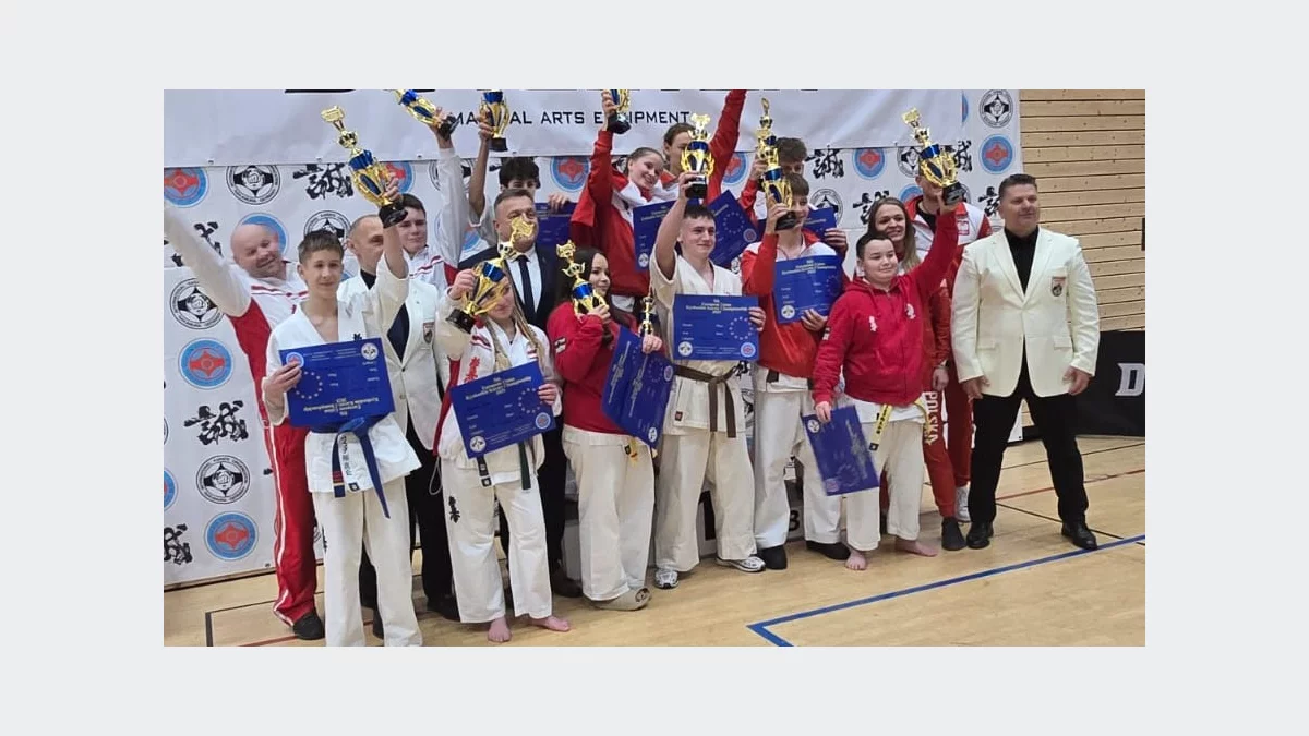 3 medale dla zawodników Limanowskiego Klubu Karate Kyokushin na 5th European Union Champions Karate Kyokushin – Schweinfurt 2025