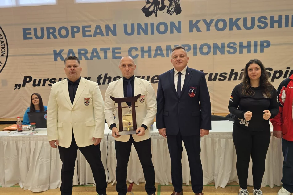 3 medale dla zawodników Limanowskiego Klubu Karate Kyokushin na 5th European Union Champions Karate Kyokushin – Schweinfurt 2025 - zdjęcie 2