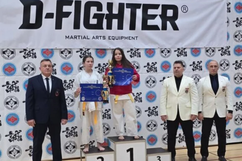 3 medale dla zawodników Limanowskiego Klubu Karate Kyokushin na 5th European Union Champions Karate Kyokushin – Schweinfurt 2025 - zdjęcie 6