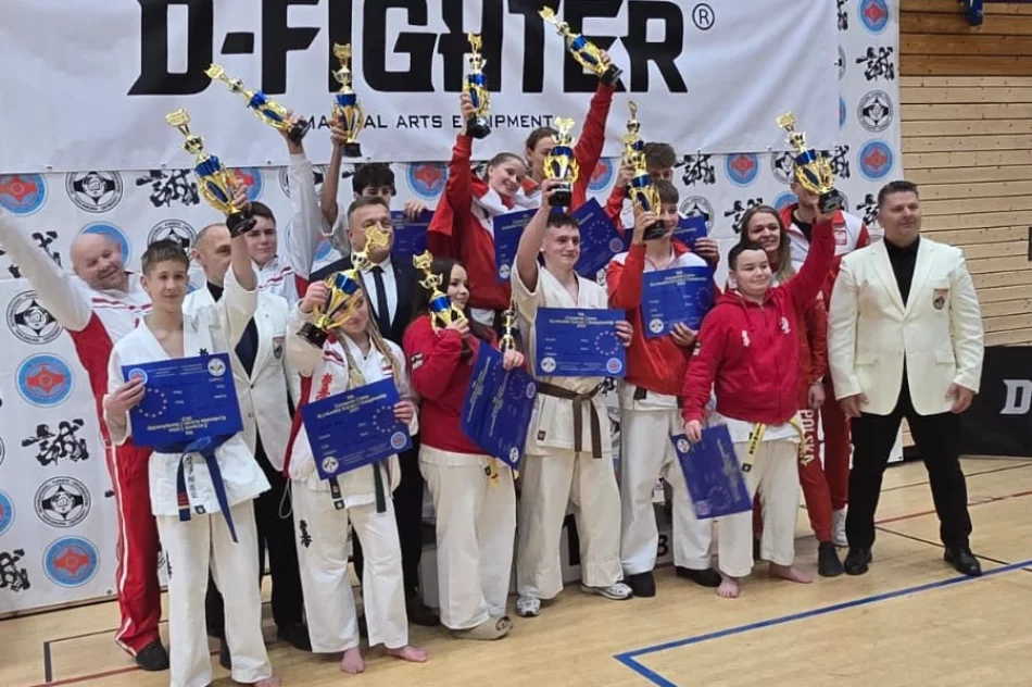 3 medale dla zawodników Limanowskiego Klubu Karate Kyokushin na 5th European Union Champions Karate Kyokushin – Schweinfurt 2025 - zdjęcie 8