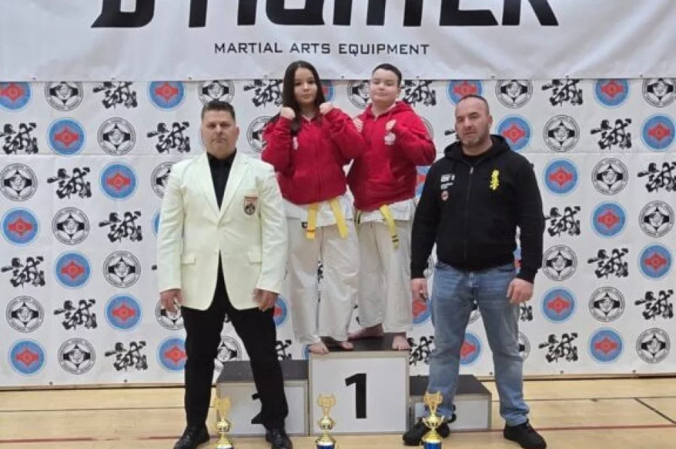 3 medale dla zawodników Limanowskiego Klubu Karate Kyokushin na 5th European Union Champions Karate Kyokushin – Schweinfurt 2025 - zdjęcie 9