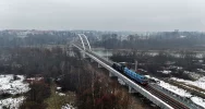 Lokomotywy testują nowy most kolejowy - zdjęcie 4