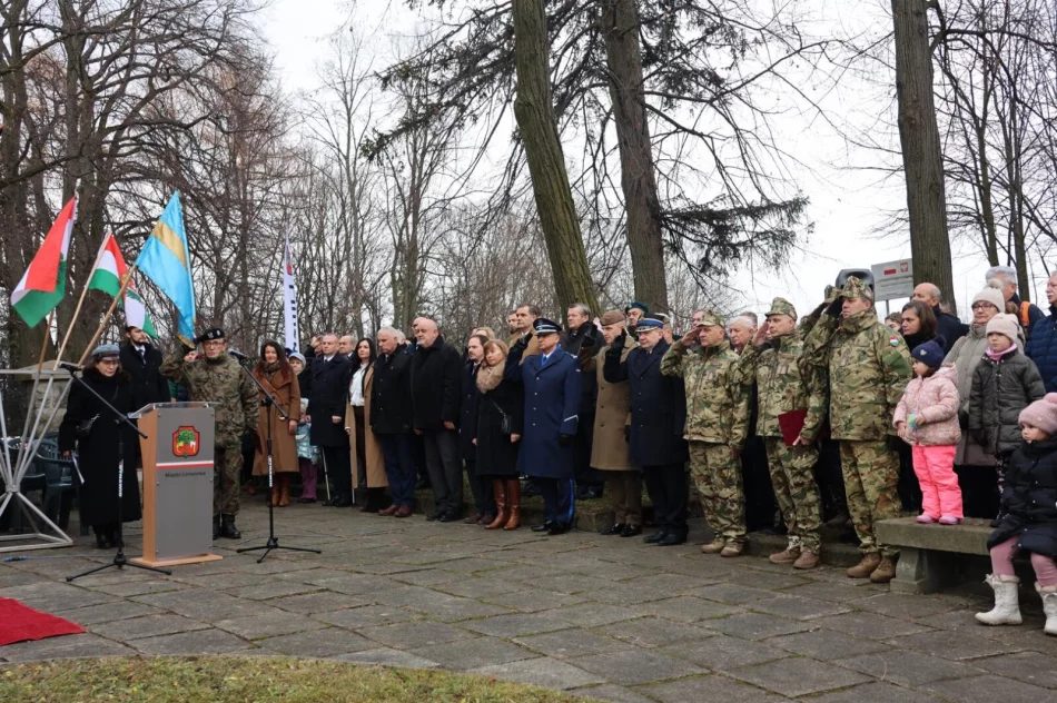 111. rocznica Bitwy pod Limanową z udziałem delegacji międzynarodowych - zdjęcie 16