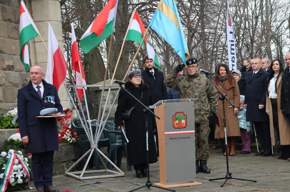 111. rocznica Bitwy pod Limanową z udziałem delegacji międzynarodowych - zdjęcie 17