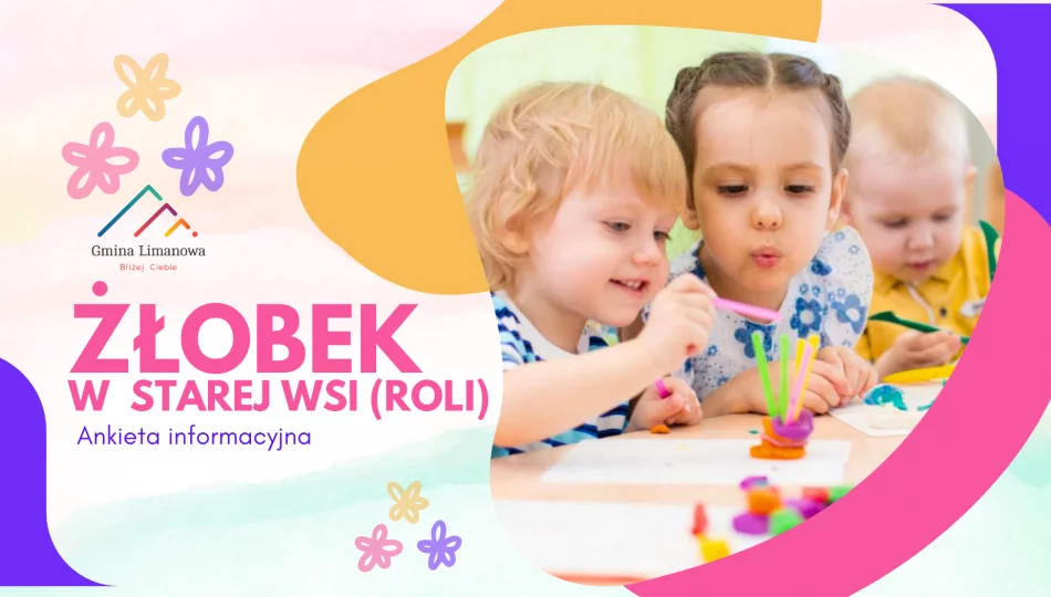 Ankieta informacyjna dotycząca zapotrzebowania na ilość miejsc w żłobku w Starej Wsi (Rola) - zdjęcie 1
