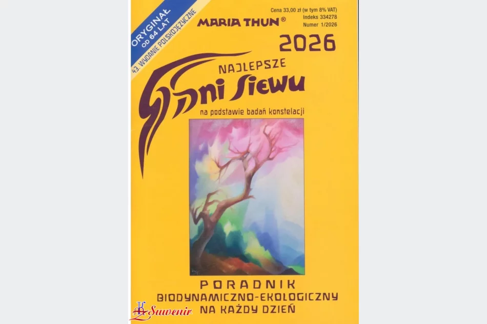 *KALENDARZE 2026 * Kalendarze Rolników 2026 * Kalendarze dla Miast i Wsi 2026 * Dni Siewu 2026 Marii Thun***PROMOCYJNE CENY! - zdjęcie 5