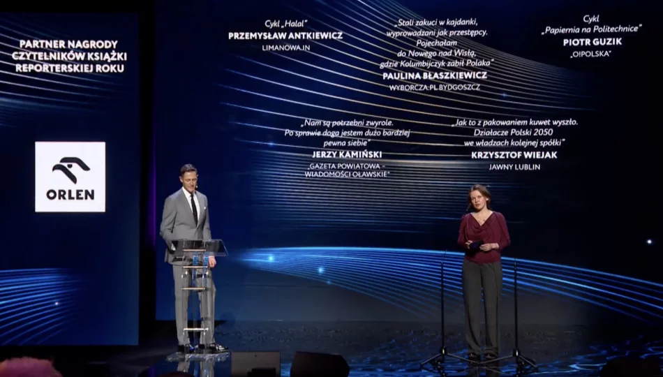 Finał Grand Press 2025: Przemysław Antkiewicz w gronie najlepszych w Polsce - zdjęcie 1