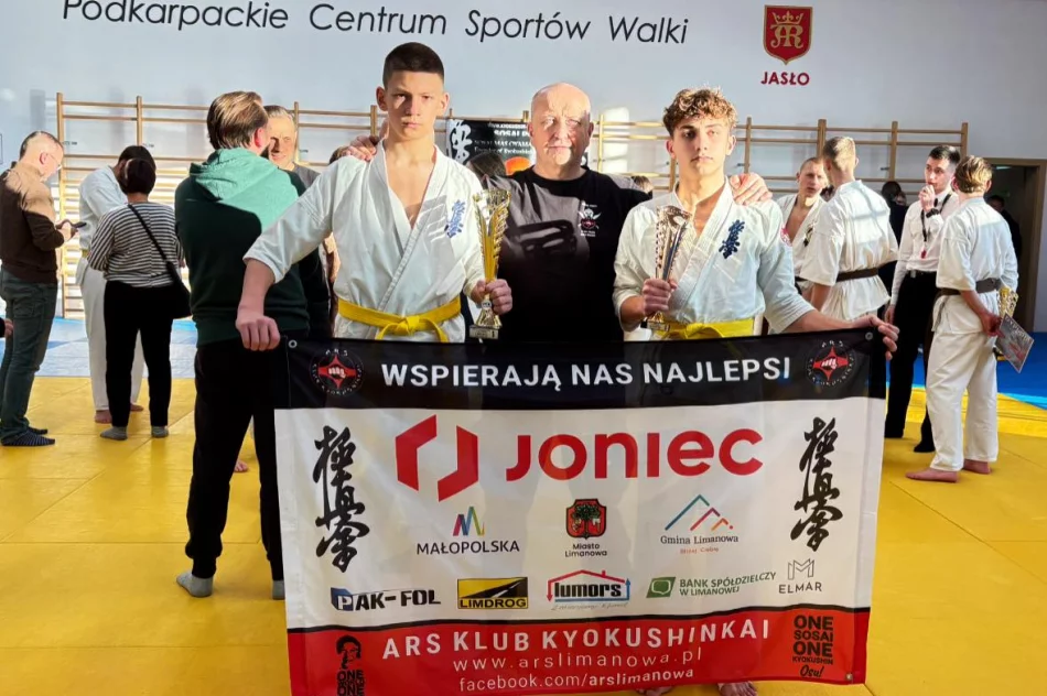 Dwa medale karateków ARS Limanowa – JONIEC Team w Jaśle - zdjęcie 2