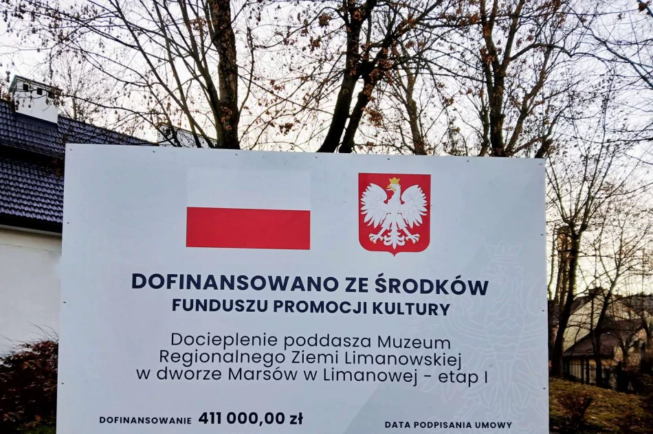 Zakończyły się prace związane z dociepleniem poddasza limanowskiego Muzeum - zdjęcie 6