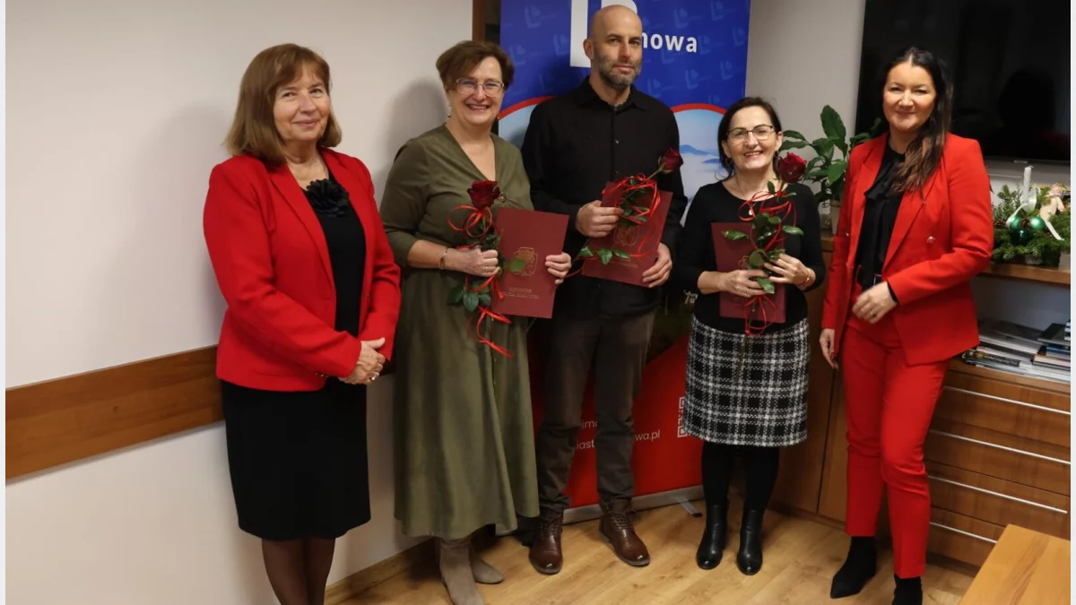 Limanowa świętuje kulturę! Burmistrz Jolanta Juszkiewicz wręczyła w zakresie kultury i promocji  Miasta Limanowa