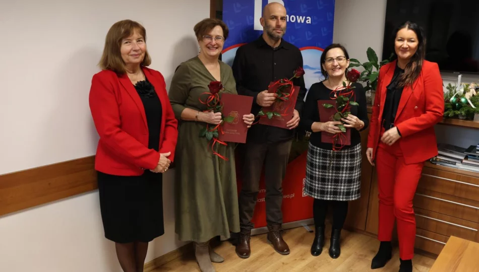 Limanowa świętuje kulturę! Burmistrz Jolanta Juszkiewicz wręczyła w zakresie kultury i promocji  Miasta Limanowa - zdjęcie 1
