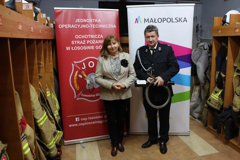 Nowoczesny sprzęt dla OSP Łososina Górna! - zdjęcie 9