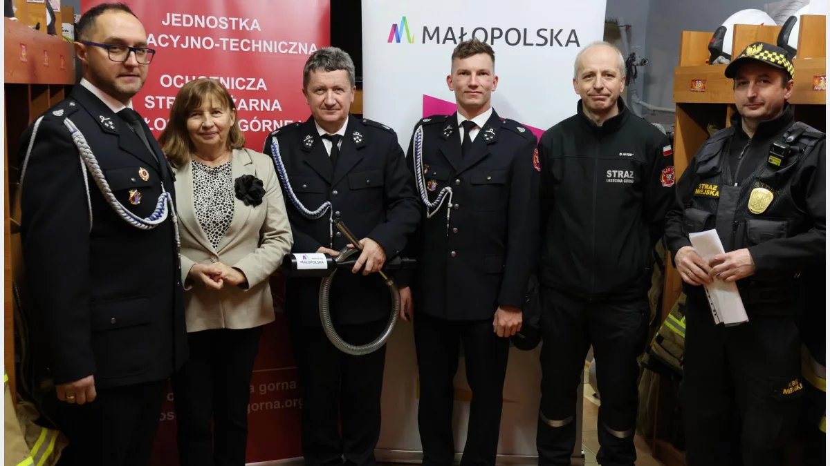 Nowoczesny sprzęt dla OSP Łososina Górna!