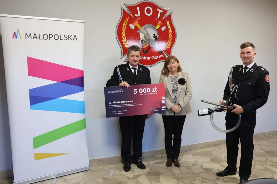 Nowoczesny sprzęt dla OSP Łososina Górna! - zdjęcie 13