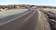 Nowe pobocza z płyt ażurowych w Lipowem - zdjęcie 5