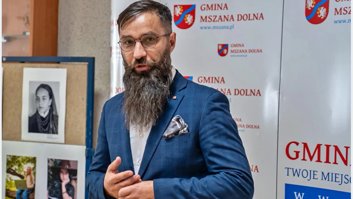 Wójt Mirosław Cichorz/fot.: UG Mszana Dolna