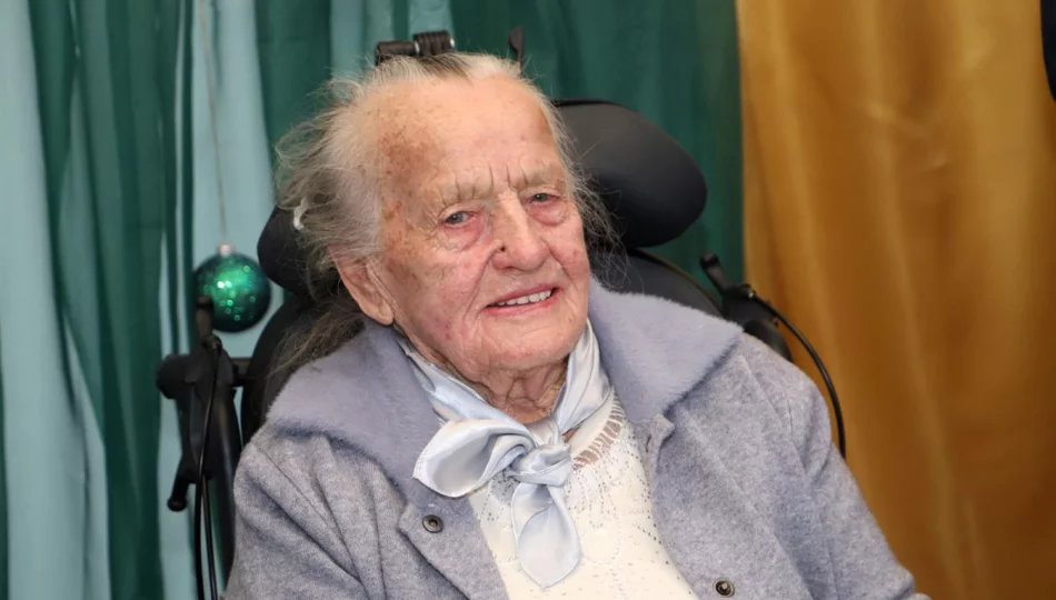Obchody jubileuszu 100-lecia Czesławy Oleksy z Mordarki - zdjęcie 1