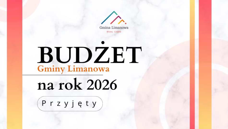 BUDŻET GMINY LIMANOWA na 2026 r. - zdjęcie 1
