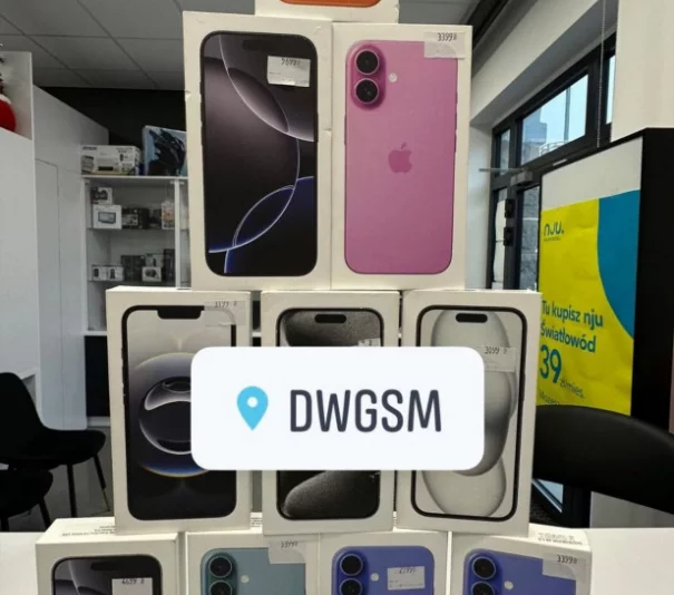 Apple iPhone Nowe i Używane / Raty / Gwarancja / Sklep DWGSM / Limanowa Rynek 23 - Zdjęcie główne