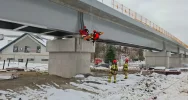 Ćwiczenia wysokościowe na budowie tunelu (ZDJĘCIA) - zdjęcie 3