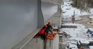 Ćwiczenia wysokościowe na budowie tunelu (ZDJĘCIA) - zdjęcie 4