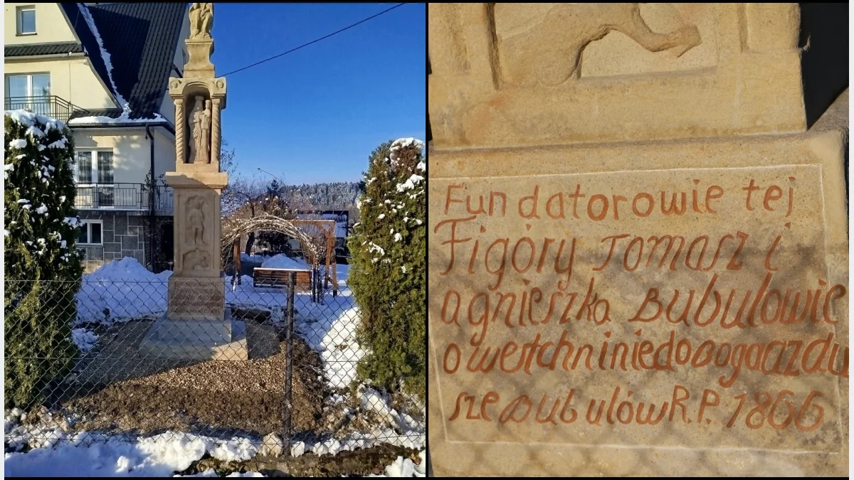Rupniów: zakończono renowację zabytkowej kapliczki/fot.: UG Limanowa