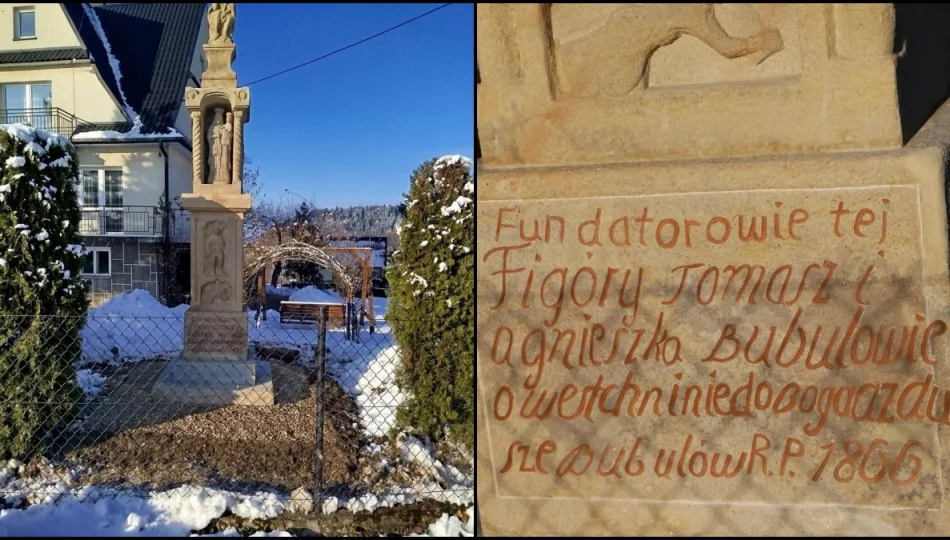 Zabytkowa kapliczka po renowacji - zdjęcie 1