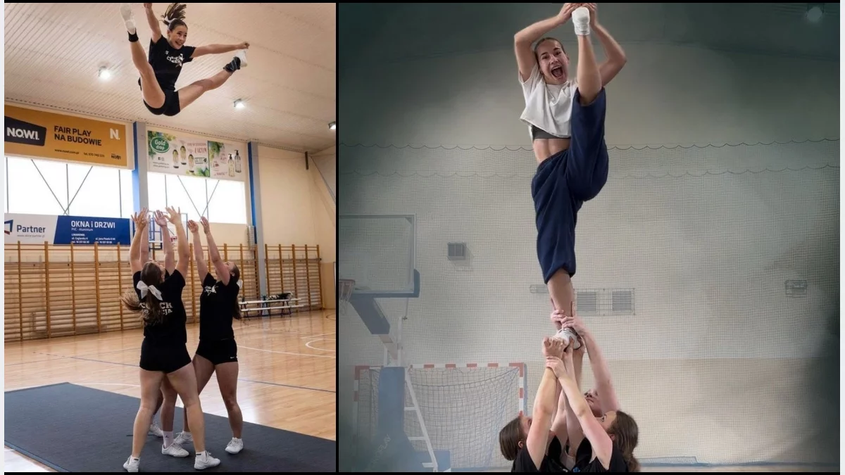 Cheerleaderki zbierają na wyjazd do USA