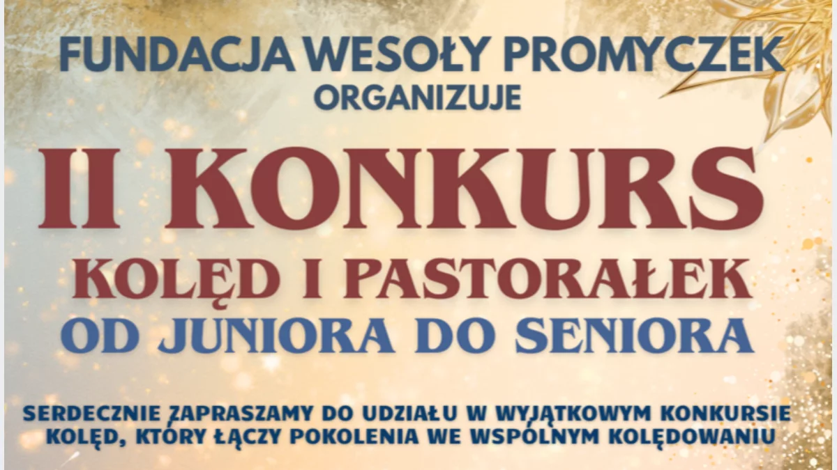 "Od Juniora do Seniora" - II koncert kolęd i pastorałek
