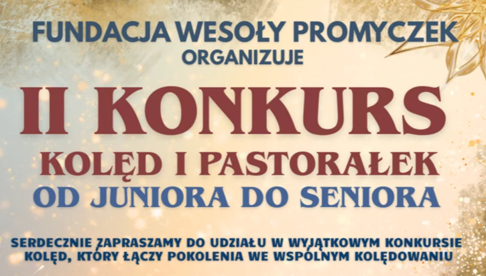 "Od Juniora do Seniora" - II koncert kolęd i pastorałek - zdjęcie 1