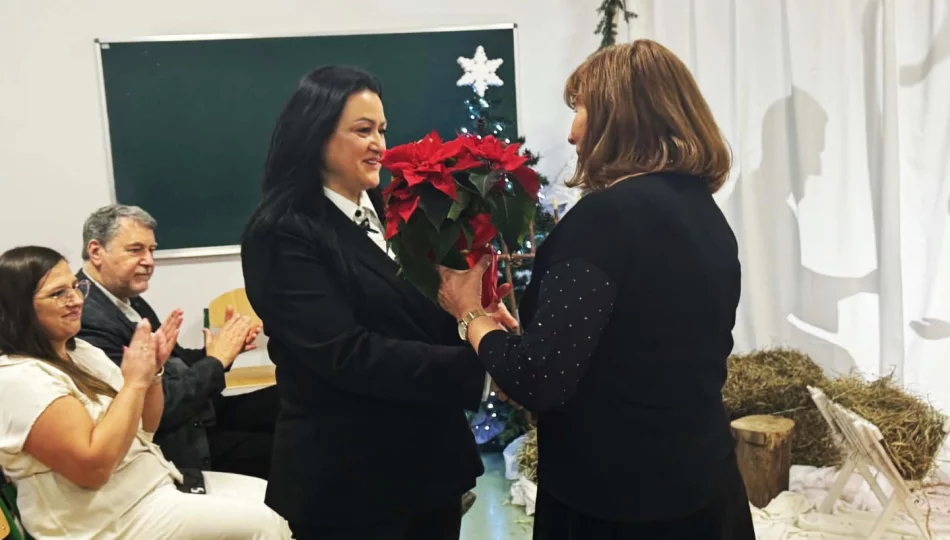 Wigilia w Niepublicznej Szkole Podstawowej Specjalnej „Zielony Zakątek” - zdjęcie 1