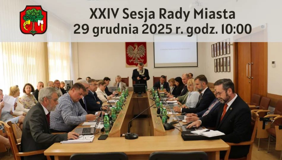 Obrady sesji Rady Miasta – 29 grudnia godz.10:00 - zdjęcie 1