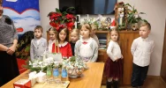 Dzieci z Zespołu Szkół nr 4 z radosną kolędą u Burmistrz Miasta - zdjęcie 5