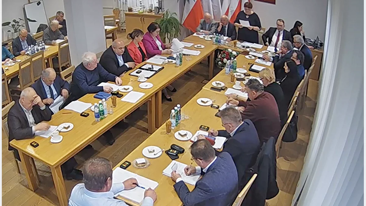 Obraduje Rada Gminy - transmisja na żywo