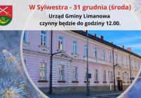 Godziny pracy Urzędu Gminy Limanowa w Sylwestra - zdjęcie główne