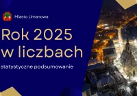 Rok 2025 w liczbach. Statystyczne podsumowanie miasta Limanowa - zdjęcie główne