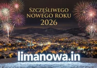 2026 powitany nad Beskidem Wyspowym - zobacz fajerwerki nad Limanową (wideo) - zdjęcie główne