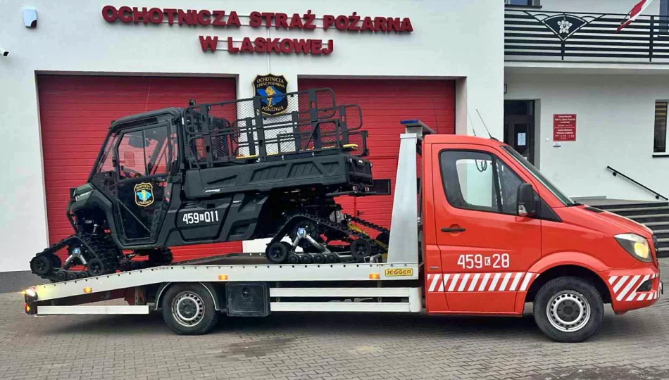 Auto-laweta w podziale bojowym OSP  - zdjęcie 1