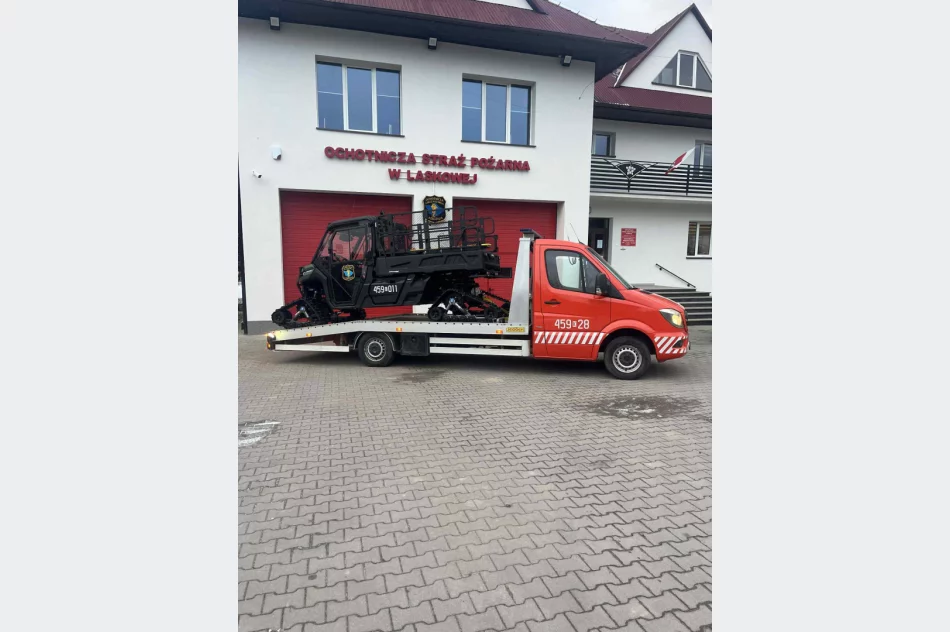 Auto-laweta w podziale bojowym OSP  - zdjęcie 2