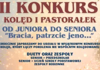 II Konkurs Kolęd i Pastorałek „Od Juniora do Seniora” – zaproszenie do udziału - zdjęcie główne