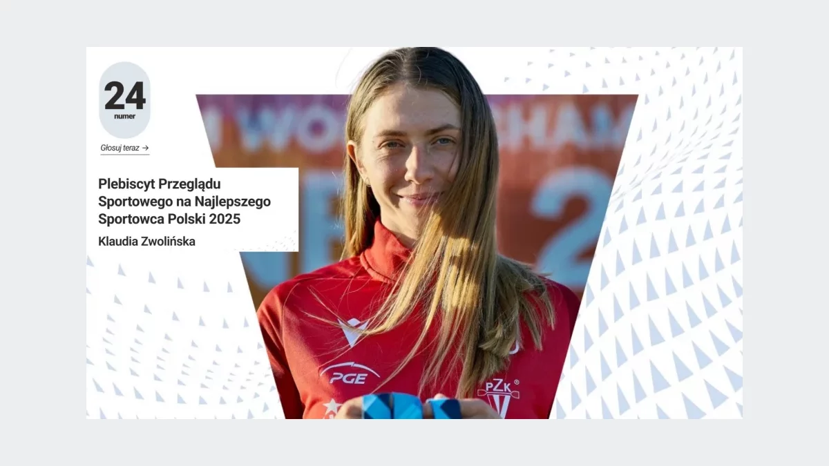 Klaudia Zwolińska: wśród najlepszych sportowców roku