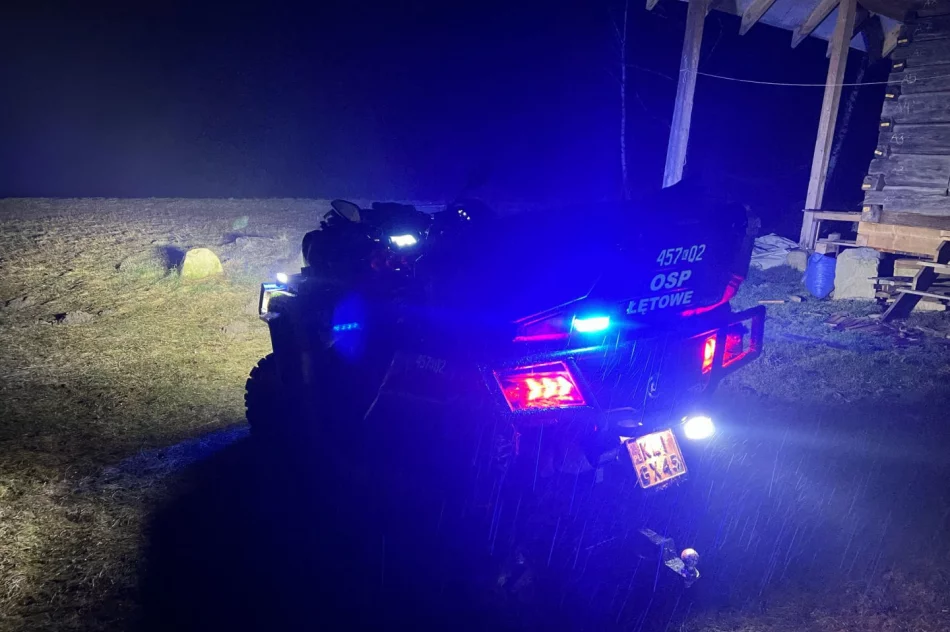 Poszukiwania 82-latka zakończone. Mężczyzna trafił do szpitala - zdjęcie 2