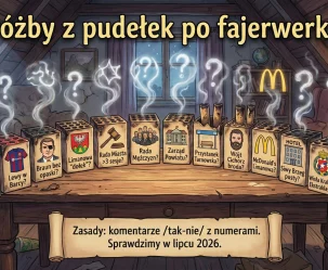 Wróżby z pudełek po fajerwerkach - zdjęcie główne