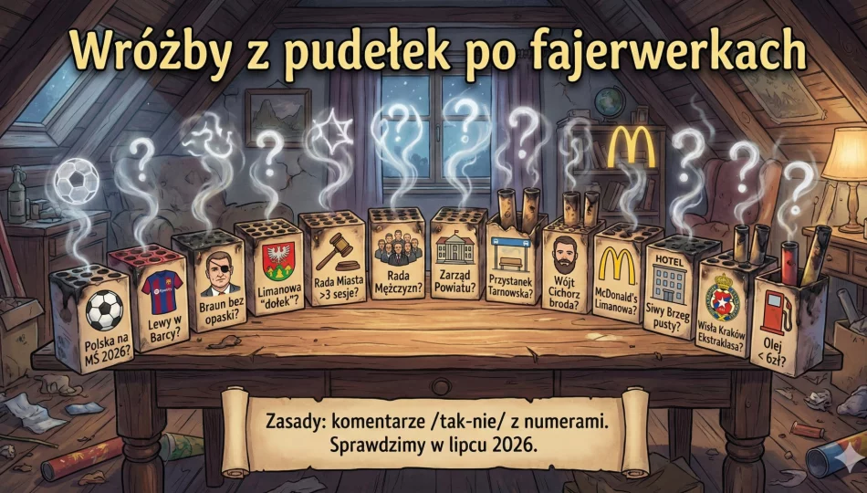 Wróżby z pudełek po fajerwerkach - zdjęcie 1