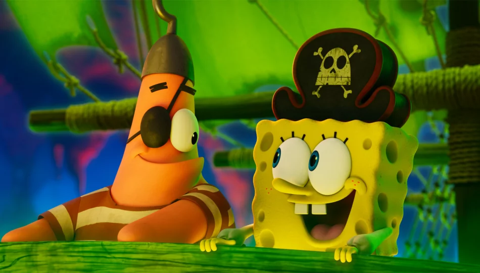 Uwielbiana gąbka ponownie na wielkim ekranie! „SpongeBob: Klątwa Pirata” w Kinie Juniora - zdjęcie 1