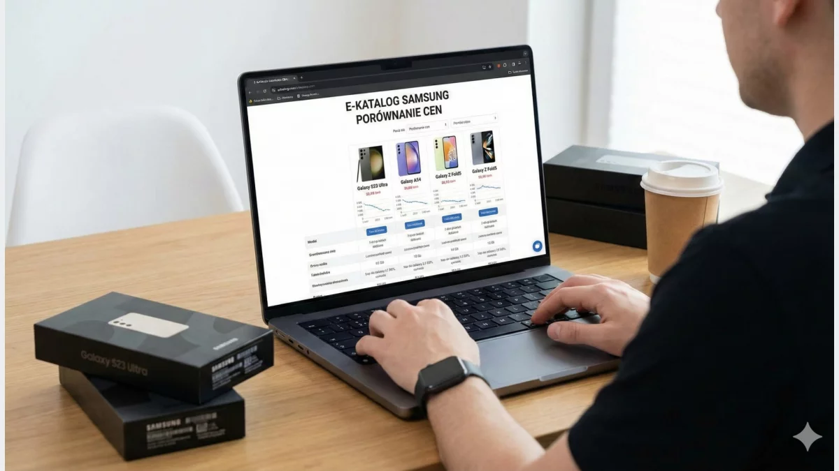 Telefony komórkowe Samsung – jak porównać modele i ceny w E-katalogu